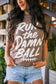RUN THE DAMN BALL TEE