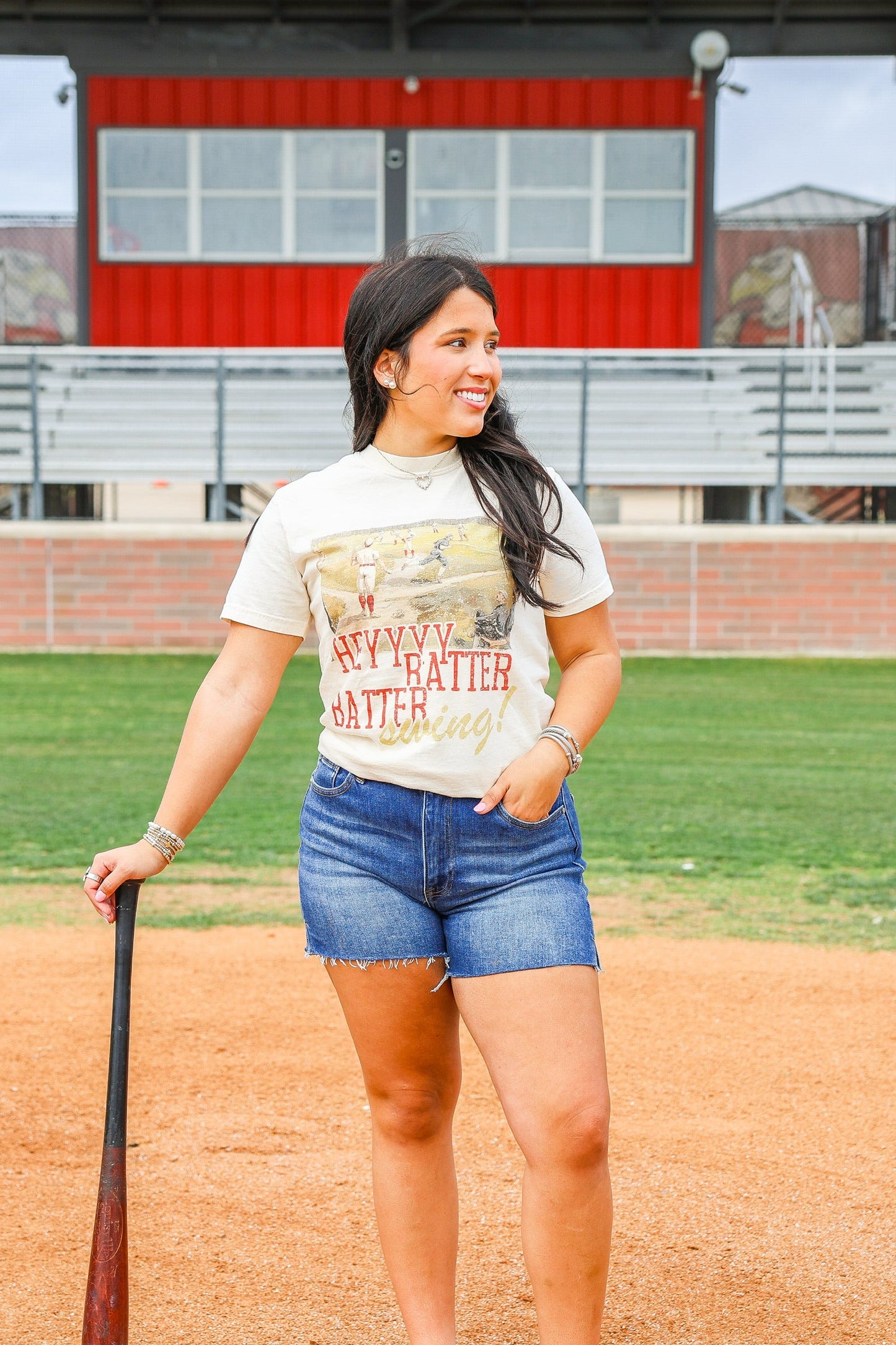 HEY BATTER BATTER TEE