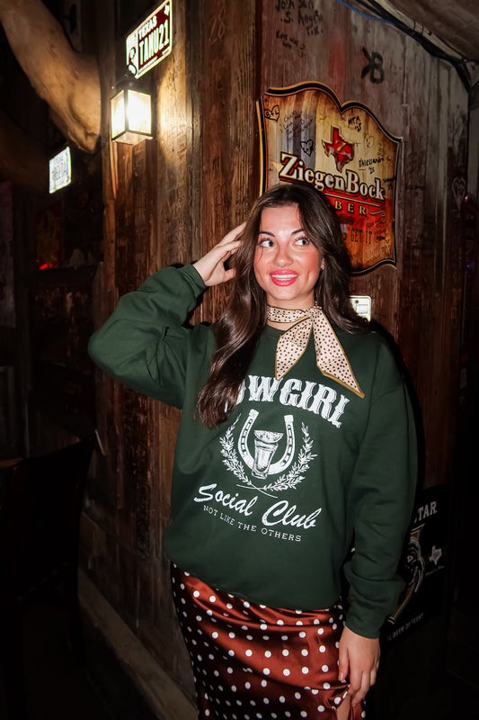 COWGIRL SOCIAL CLUB CREWNECK