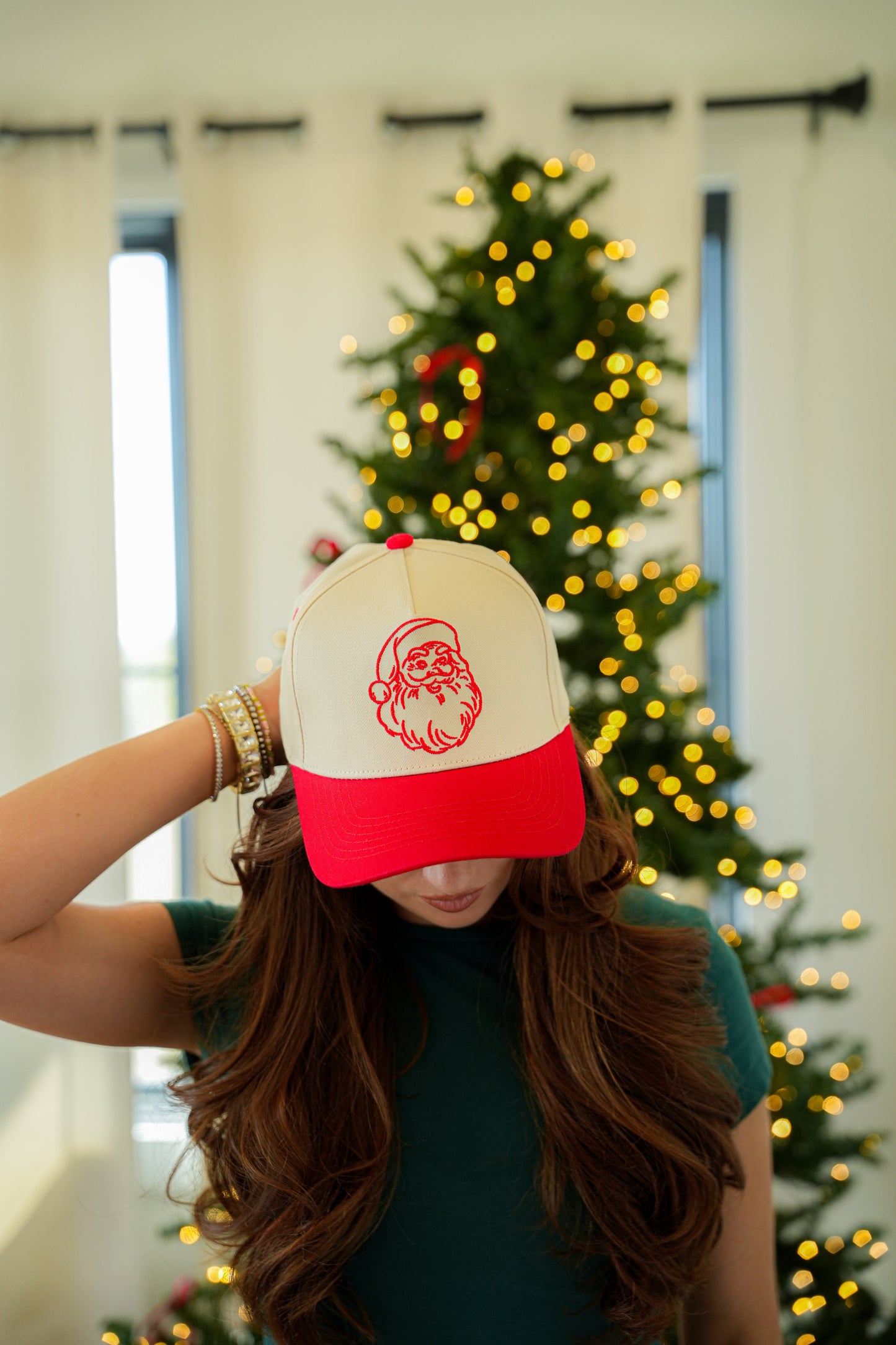 VINTAGE SANTA CANVAS CAP