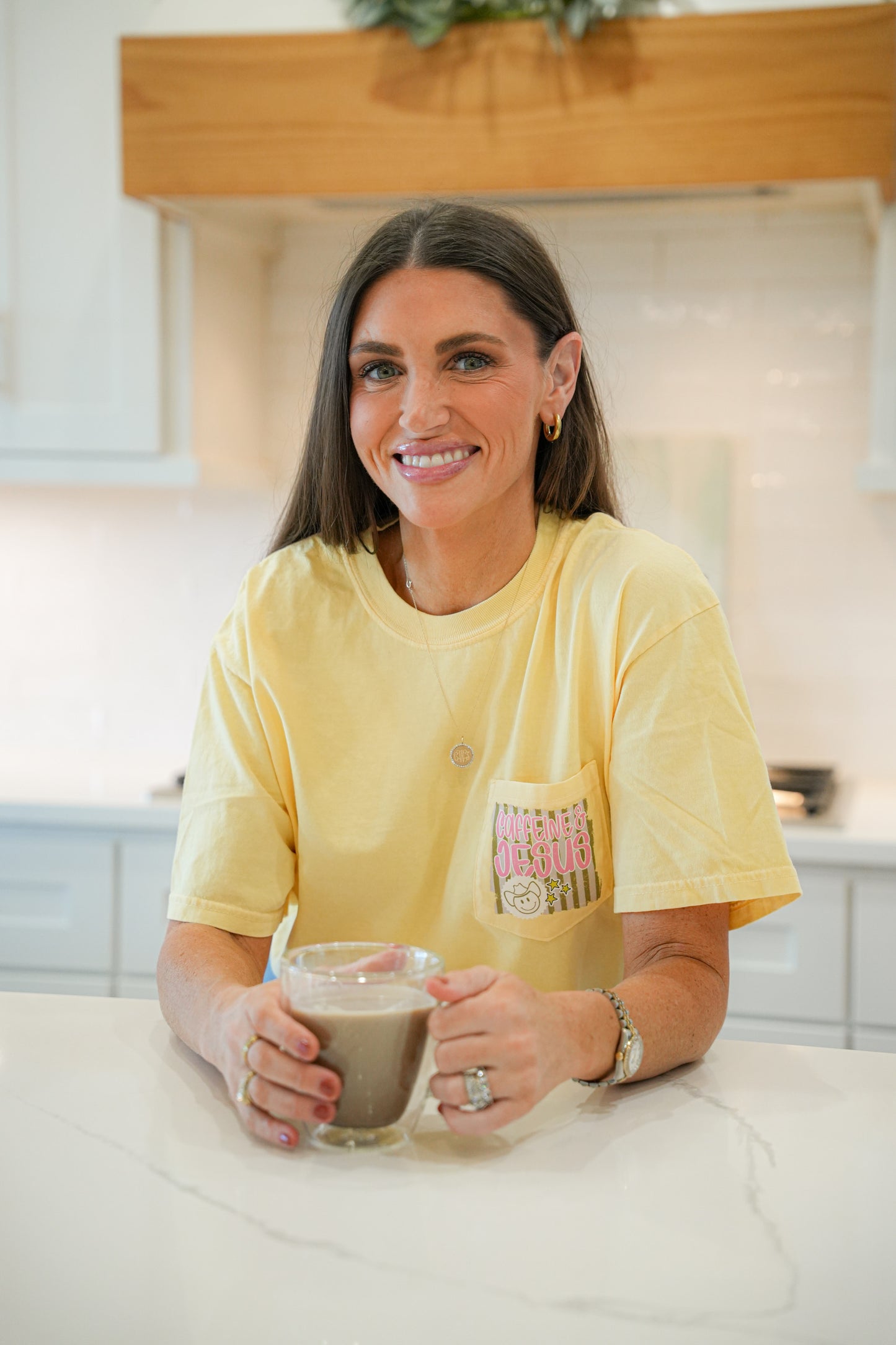 CAFFEINE & JESUS TEE