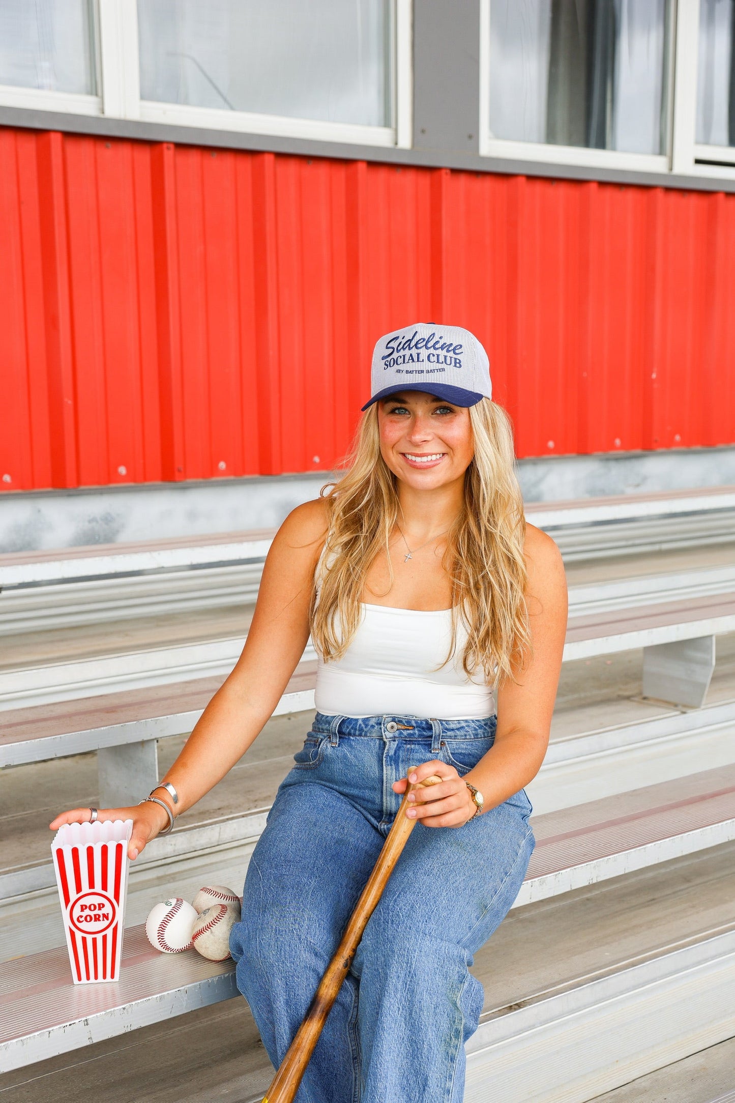HEY BATTER BATTER CANVAS CAP