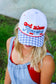 GOD BLESS AMERICA TRUCKER HAT | CANVAS CAP