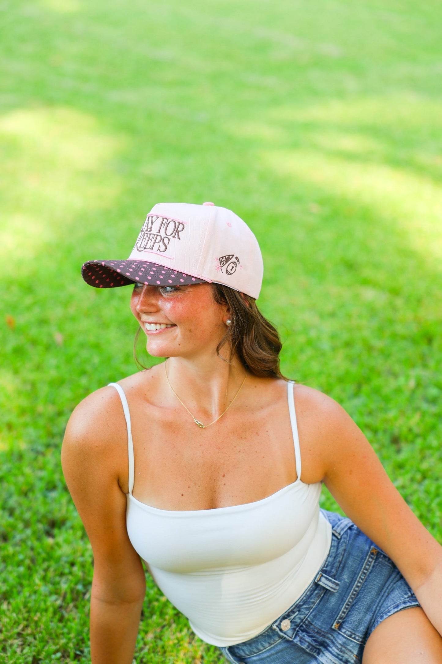 PLAY FOR KEEPS CANVAS CAP