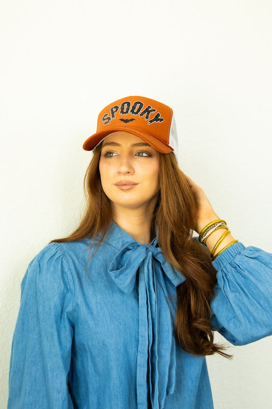 SPOOKY CUTE TRUCKER HAT