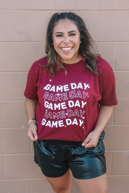 Wavy Game Day Tee
