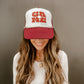 GAME DAY SQUARE TRUCKER HAT