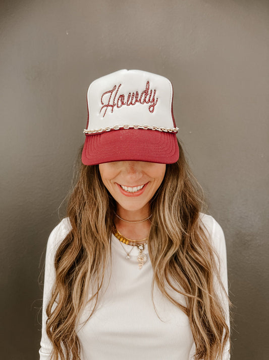 HOWDY ROPE TRUCKER HAT