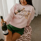 GINA Champagne Cowgirl Crewneck