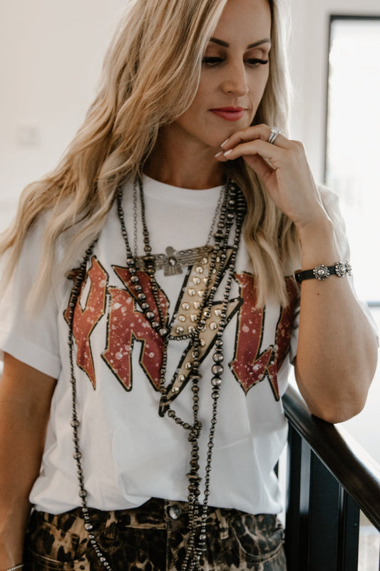 GINA PINK LABEL Y'ALL TEE