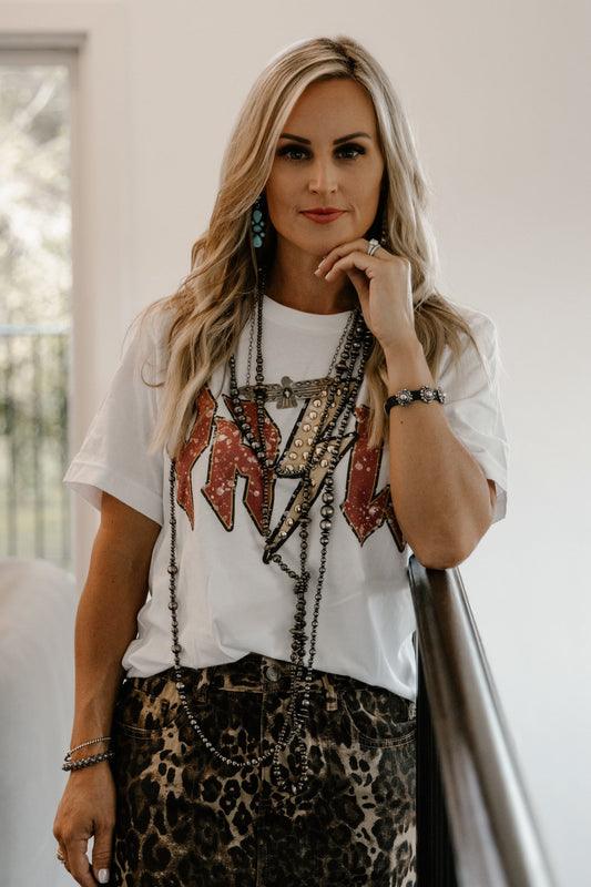 GINA PINK LABEL Y'ALL TEE