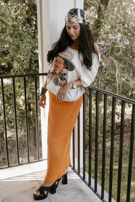 GINA DESIGNER COWBOY TEE