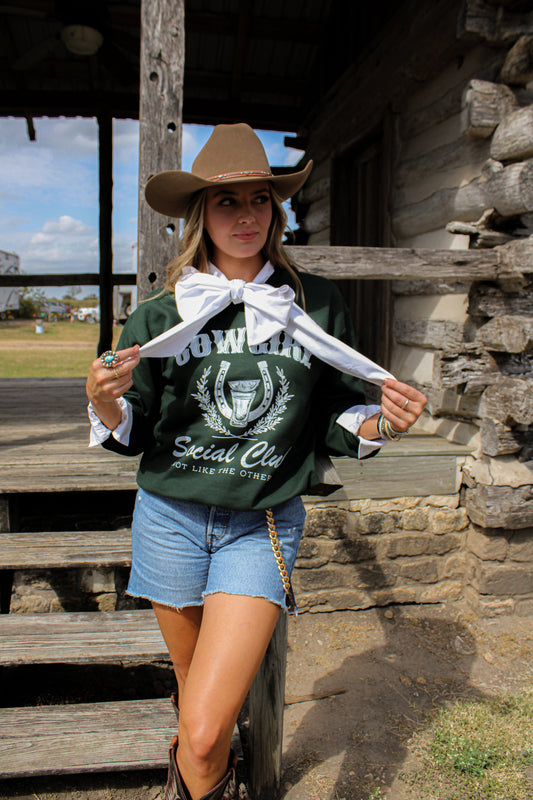 COWGIRL SOCIAL CLUB CREWNECK