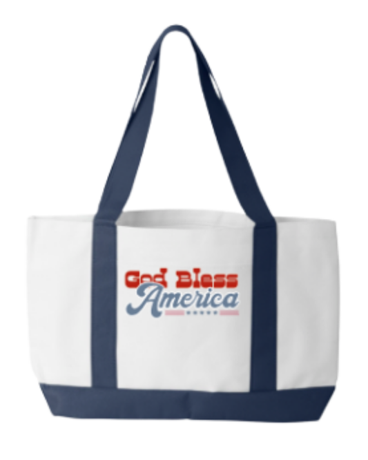 AMERICA'S BIRTHDAY TOTE BAG