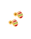 NUTCRACKER - CHANDLER ORNAMENT SCREWBACK STUD EARRINGS