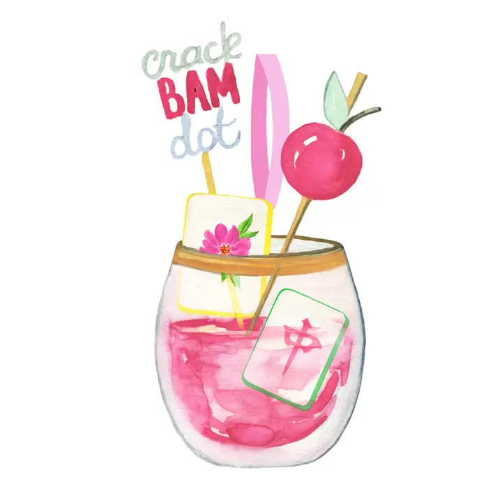 NUTCRACKER - PETITE MAHJONG CHRISTMAS ORNAMENT