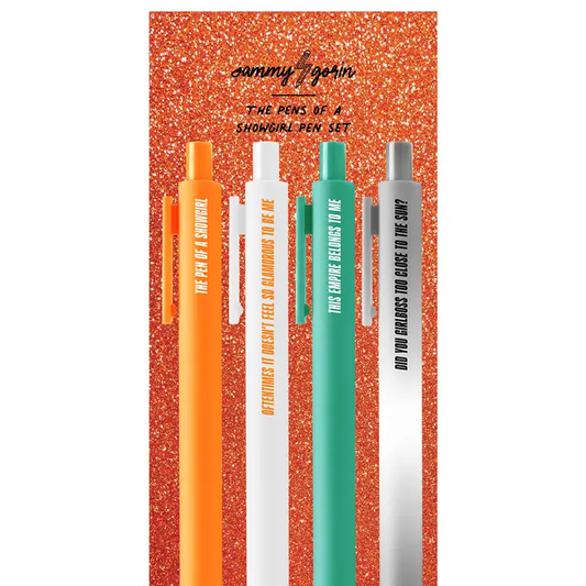 NUTCRACKER - THE PENS OF SHOWGIRL PEN SET