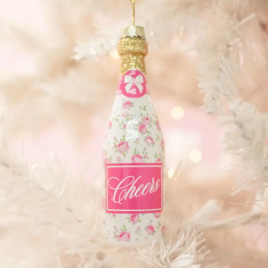 NUTCRACKER - CHAMPAGNE CHRISTMAS ORNAMENT