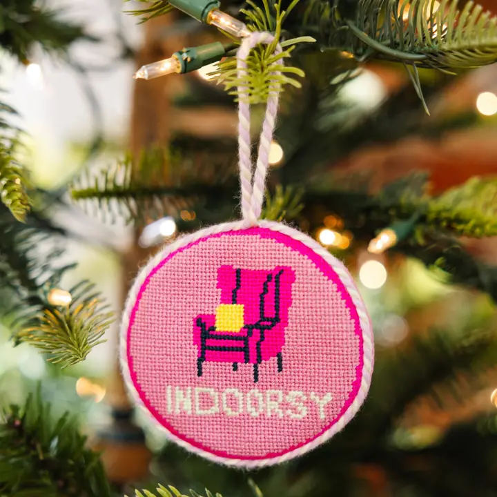 NUTCRACKER - INDOORSY NEEDLEPOINT ORNAMENT